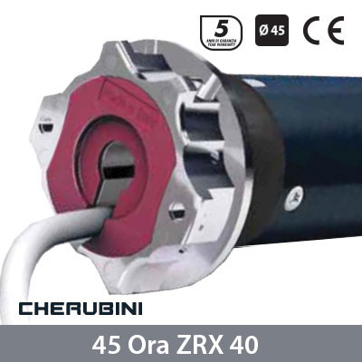 Motore per Tende da Sole e Pergole Cherubini 45 Ora ZRX 40 (ricevente integrata)