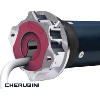 MOTORE TUBOLARE CHERUBINI WAVE RX 32 Ø 45 CON RICEVENTE INTEGRATA e 3 FINECORSA ELETTRONICO 